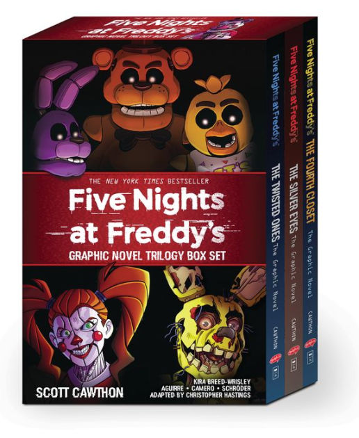 Five Nights at Freddy's Graphic Novel Trilogy Box Set by Scott Cawthon,  Kira Breed-Wrisley, Diana Camero, Claudia Aguirre, Other Format