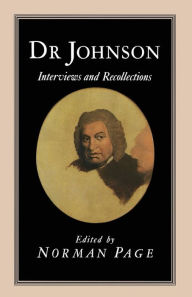 Title: Dr Johnson, Author: Norman Page