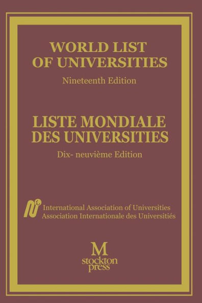 World List of Universities / Liste Mondiale des Universites