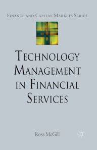 Title: Technology Management in Financial Services, Author: R. McGill