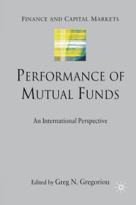 Title: Performance of Mutual Funds: An International Perspective, Author: G. Gregoriou