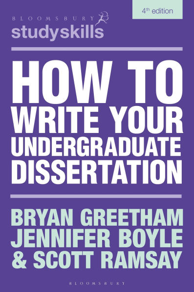 How to Write Your Undergraduate Dissertation