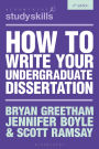 How to Write Your Undergraduate Dissertation