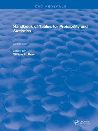 Title: Handbook of Tables for Probability and Statistics, Author: William H. Beyer