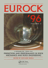 Title: Prediction And Performance In Rock Mechanics and Rock Engineering, Author: Giovanni Barla