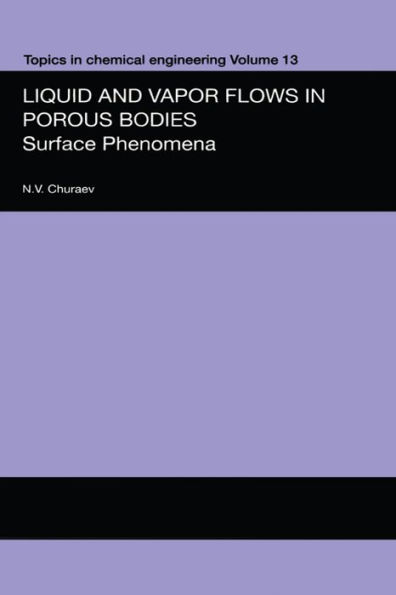 Liquid and Vapour Flows in Porous Bodies: Surface Phenomena