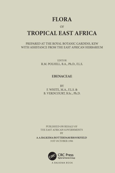 Flora of Tropical East Africa - Ebenaceae (1996)