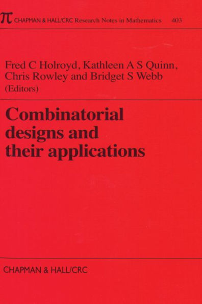 Combinatorial Designs and their Applications