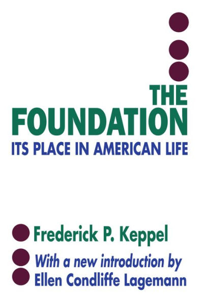 The Foundation: Its Place in American Life