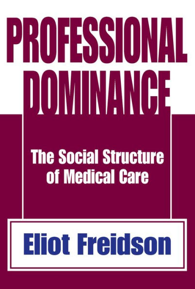 Professional Dominance: The Social Structure of Medical Care