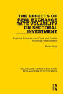 The Effects of Real Exchange Rate Volatility on Sectoral Investment: Empirical Evidence from Fixed and Flexible Exchange Rate Systems