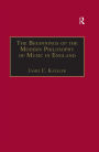 The Beginnings of the Modern Philosophy of Music in England: Francis North's A Philosophical Essay of Musick (1677) with comments of Isaac Newton, Roger North and in the Philosophical Transactions