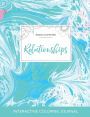 Adult Coloring Journal: Relationships (Mandala Illustrations, Turquoise Marble)