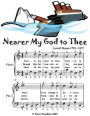 Nearer My God to Thee - Easy Piano Sheet Music Junior Edition