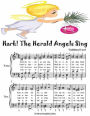 Hark the Herald Angels Sing - Elementary Piano Sheet Music Junior Edition