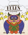 Eulen Malbuch für Erwachsene ( In Grobdruck)