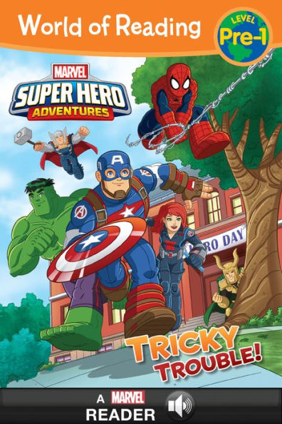 Tricky Trouble! (World of Reading Super Hero Adventures: Level Pre-1)