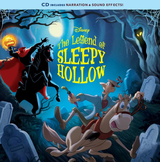 The Legend Of Sleepy Hollow Book & CD By Disney Book Group, Disney ...