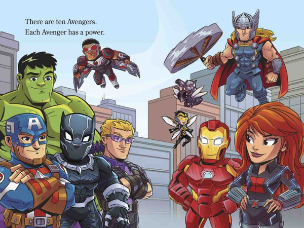 Marvel Super Hero Adventures: These are the Avengers (World of Reading: Level 1)