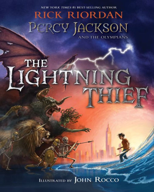 PERCY JACKSON & THE OLYMPIANS 1: THE LIGHTNING THIEF, RICK RIORDAN, Segunda mano