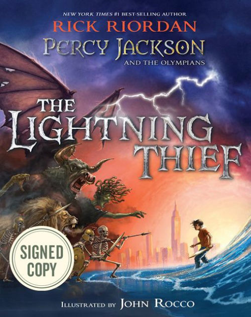 Lightning Thief: Illustrated Edition (Percy Jackson And The Olympians ...