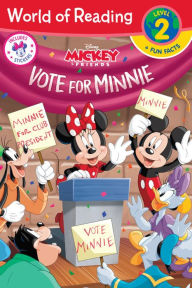 World of Reading: Minnie Vote for Minnie (Level 2 Reader plus Fun Facts)