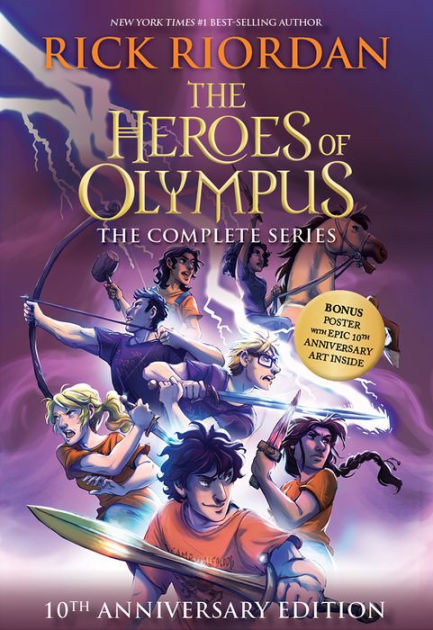 The Heroes of Olympus Paperback Boxed Set (10th Anniversary  Edition)|Paperback