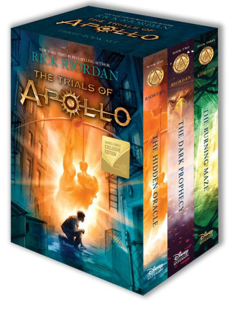 The Trials Of Apollo 3 Book Paperback Boxed Set Bandn Exclusive Edition By Rick Riordan 