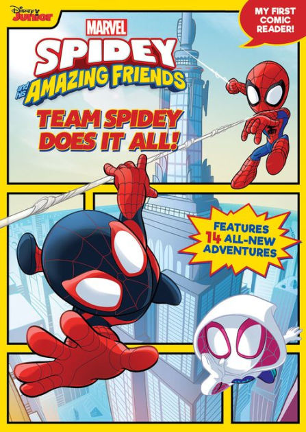 Spidey and His Amazing Friends: Team Spidey Does It All!: My First Comic Reader! [Book]