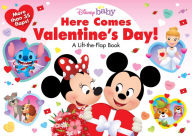 Title: Here Comes Valentine's Day!: A Lift-the-Flap Book (Disney Baby), Author: Disney Books