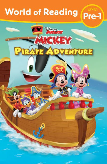 Mickey Mouse Funhouse World Of Reading Pirate Adventure By Disney