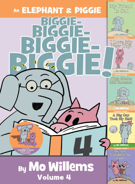 Dog Man An Elephant and piggie 64GBマイヤペン Yottoy Elephant & Piggie Plush & A Big Guy Took My Ball Book