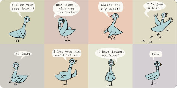 Don't Let the Pigeon Drive the Bus! (Board Book) (Caldecott Honor Book)