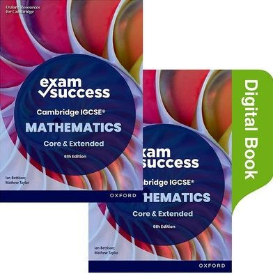 Cambridge IGCSE Mathematics Exam Success Second Edition (Print & Digital Book)