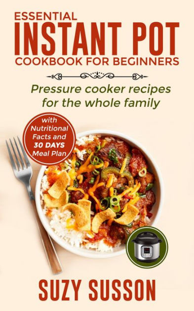 instant pot cookbook with nutritional information