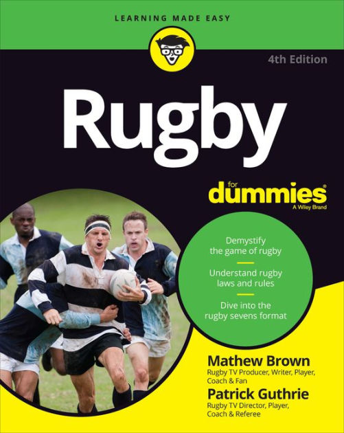 Rugby For Dummies by Mathew Brown, Patrick Guthrie, Paperback