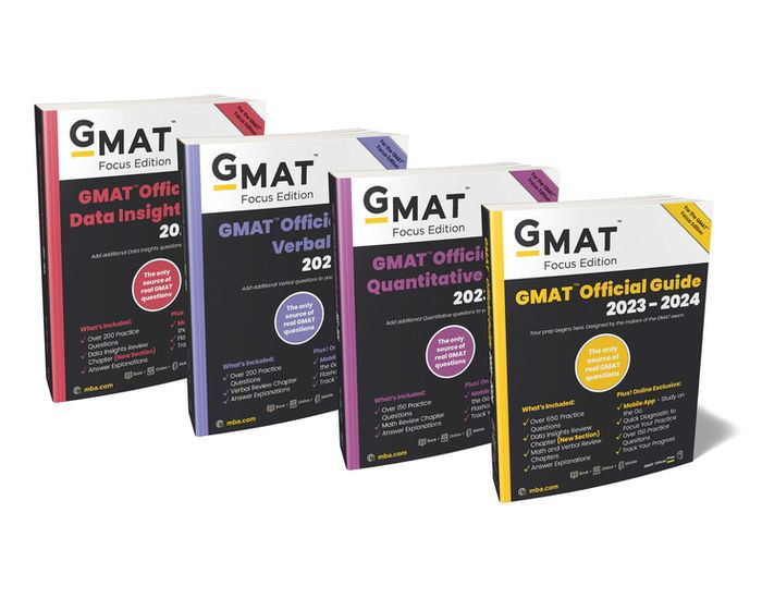 GMAT Official Guide 2023-2024 Bundle, Focus Edition: Includes GMAT