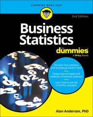 Title: Business Statistics For Dummies, Author: Alan Anderson