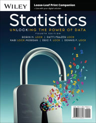 Title: Statistics: Unlocking the Power of Data, Author: Robin H. Lock