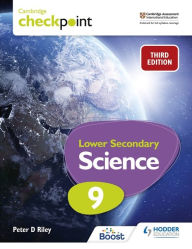 Title: Cambridge Checkpoint Lower Secondary Science Student's Book 9: Hodder Education Group, Author: Peter Riley