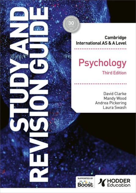 Cambridge International AS/A Level Psychology Study and Revision