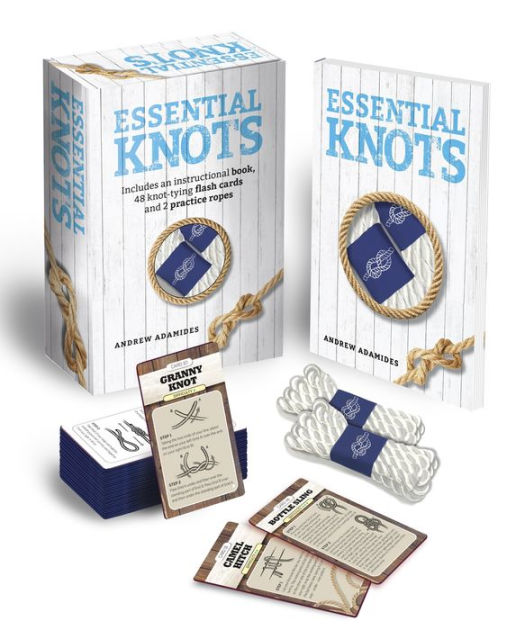 Essential Knots Kit: Includes Instructional Book, 48 Knot Tying Flash Cards and 2 Practice Ropes [Book]