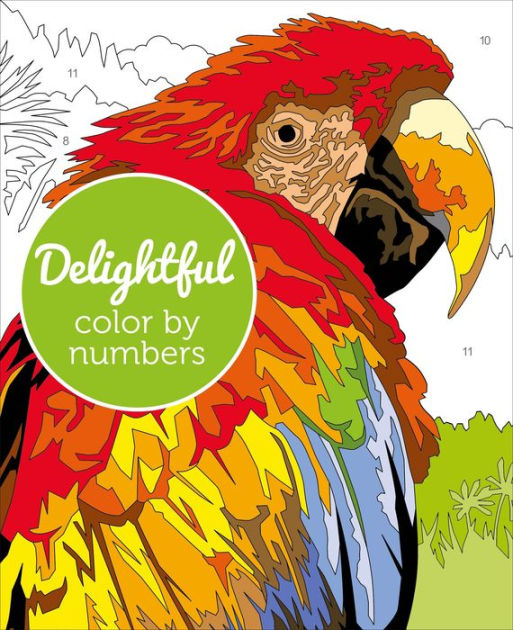 Delightful Color by Numbers by David Woodroffe, Paperback Barnes & Noble®