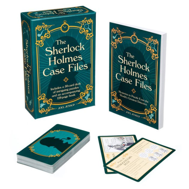 The Sherlock Holmes Case Files Includes A 50 Card Deck Of Absorbing