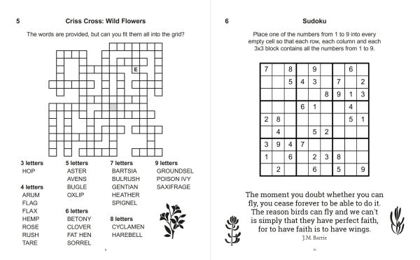 The Ultimate Retirement Puzzle Book: Includes Wordsearch, Sudoku, Codewords and More!