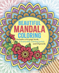 Title: The Beautiful Mandala Coloring Kit: Includes a 64-page book, 6 frameable colouring prints and 10 pencils, Author: Tansy Willow