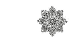 Alternative view 3 of The Beautiful Mandala Coloring Kit: Includes a 64-page book, 6 frameable coloring prints and 10 pencils