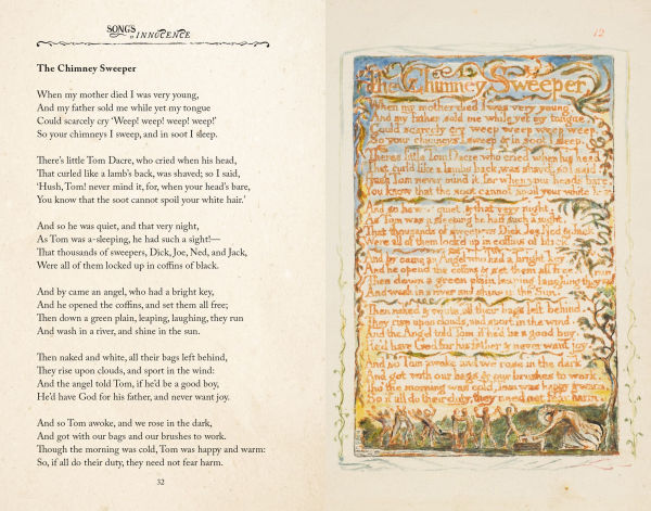 Songs of Innocence and of Experience: Featuring the Original Full-Color Illuminated Manuscript