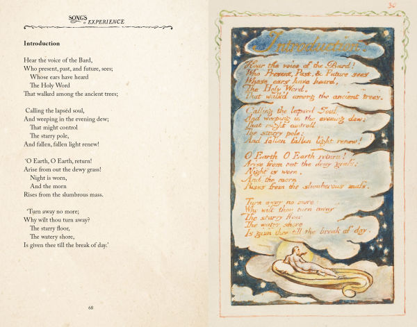Songs of Innocence and of Experience: Featuring the Original Full-Color Illuminated Manuscript