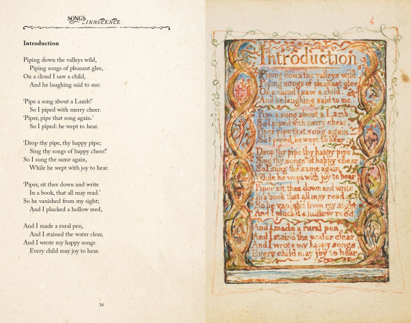 Songs of Innocence and of Experience: Featuring the Original Full-Color Illuminated Manuscript